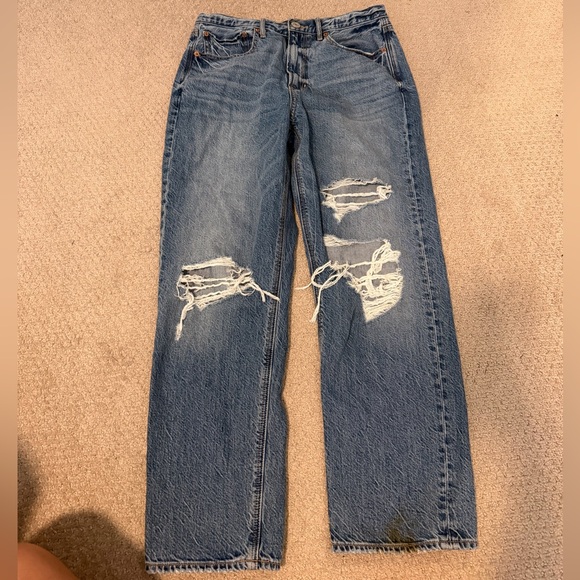 American Eagle Outfitters Denim - American Eagle Outfitters Distressed Denim Boyfriend Jeans